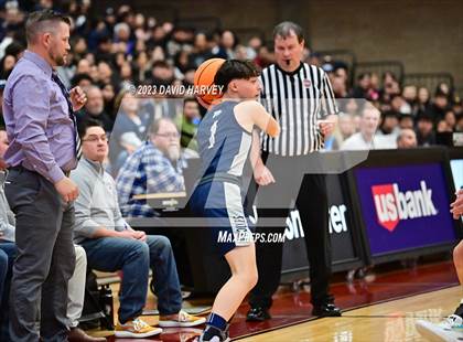 Thumbnail 2 in (CHSAA 3A Boys Basketball First Round) The Pinnacle vs Salida photogallery.