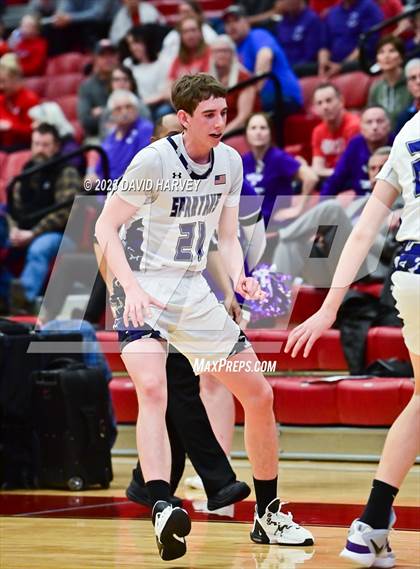 Thumbnail 3 in (CHSAA 3A Boys Basketball First Round) The Pinnacle vs Salida photogallery.