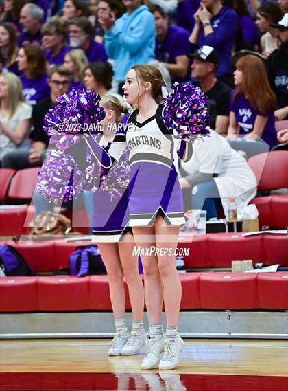Thumbnail 1 in (CHSAA 3A Boys Basketball First Round) The Pinnacle vs Salida photogallery.