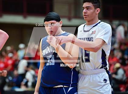 Thumbnail 3 in (CHSAA 3A Boys Basketball First Round) The Pinnacle vs Salida photogallery.
