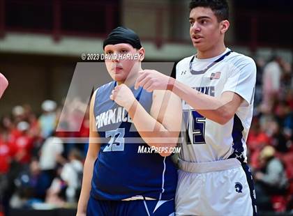 Thumbnail 2 in (CHSAA 3A Boys Basketball First Round) The Pinnacle vs Salida photogallery.
