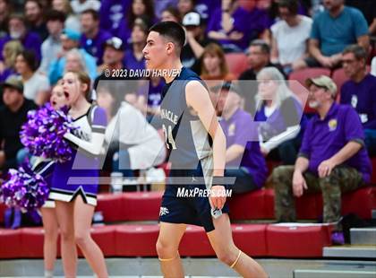 Thumbnail 1 in (CHSAA 3A Boys Basketball First Round) The Pinnacle vs Salida photogallery.