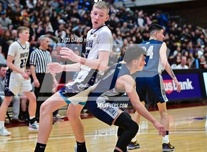 Thumbnail 2 in (CHSAA 3A Boys Basketball First Round) The Pinnacle vs Salida photogallery.