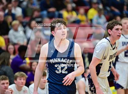 Thumbnail 2 in (CHSAA 3A Boys Basketball First Round) The Pinnacle vs Salida photogallery.