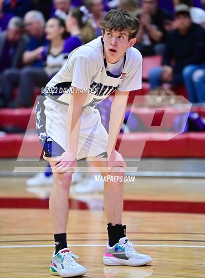 Thumbnail 2 in (CHSAA 3A Boys Basketball First Round) The Pinnacle vs Salida photogallery.