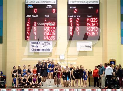 Thumbnail 1 in CHSAA 4A Championships (Podium) photogallery.
