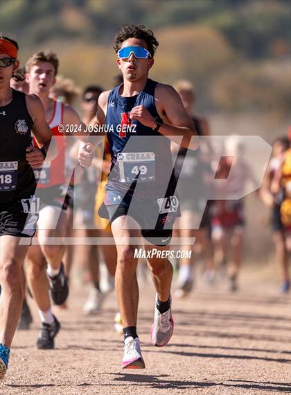 Thumbnail 3 in CHSAA 2A Cross Country Final photogallery.