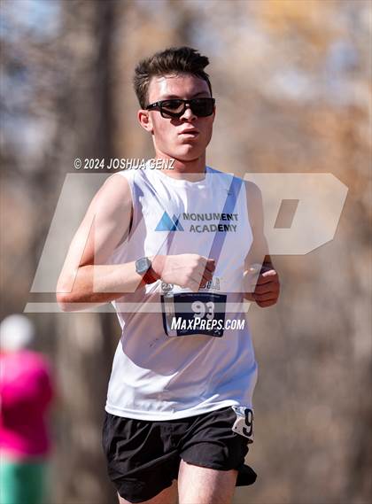 Thumbnail 2 in CHSAA 2A Cross Country Final photogallery.