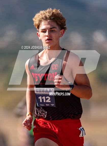 Thumbnail 2 in CHSAA 2A Cross Country Final photogallery.