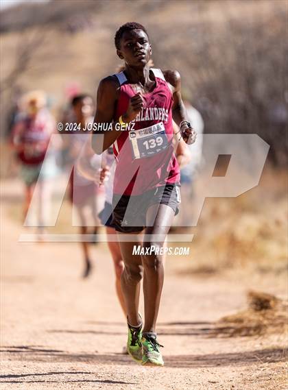 Thumbnail 1 in CHSAA 2A Cross Country Final photogallery.