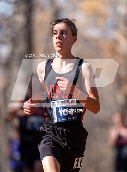 Thumbnail 3 in CHSAA 2A Cross Country Final photogallery.