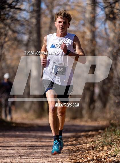 Thumbnail 2 in CHSAA 2A Cross Country Final photogallery.