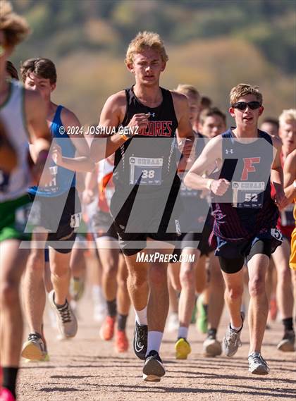 Thumbnail 3 in CHSAA 2A Cross Country Final photogallery.