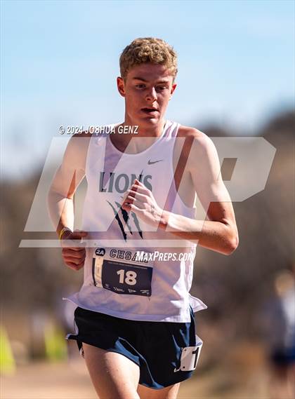Thumbnail 3 in CHSAA 2A Cross Country Final photogallery.