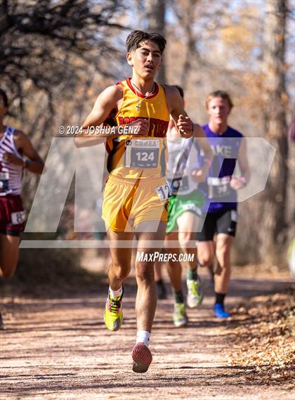 Thumbnail 2 in CHSAA 2A Cross Country Final photogallery.