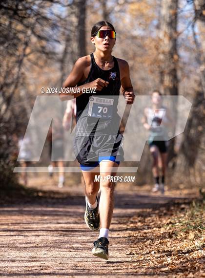 Thumbnail 3 in CHSAA 2A Cross Country Final photogallery.