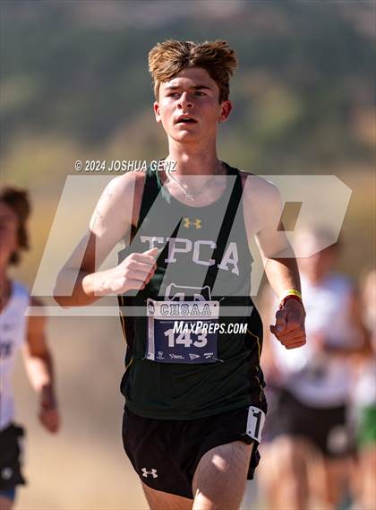 Thumbnail 2 in CHSAA 2A Cross Country Final photogallery.