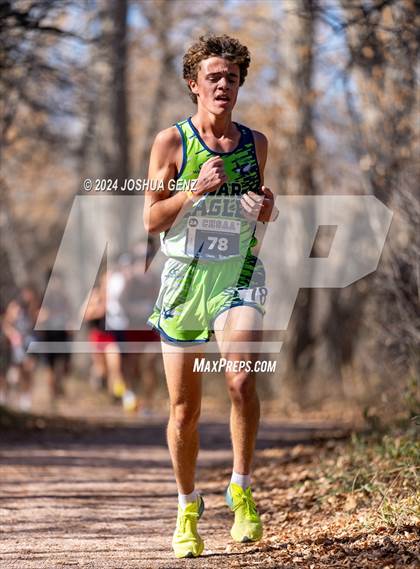 Thumbnail 3 in CHSAA 2A Cross Country Final photogallery.