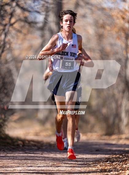 Thumbnail 2 in CHSAA 2A Cross Country Final photogallery.