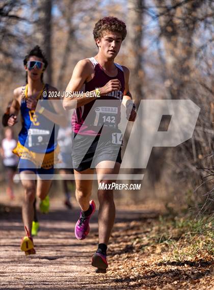 Thumbnail 3 in CHSAA 2A Cross Country Final photogallery.