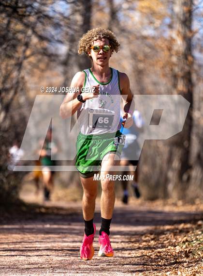 Thumbnail 2 in CHSAA 2A Cross Country Final photogallery.