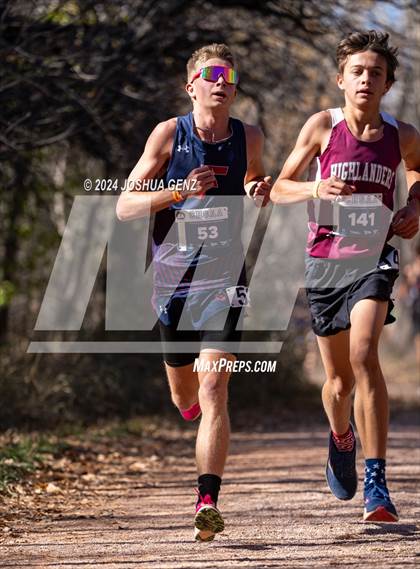 Thumbnail 3 in CHSAA 2A Cross Country Final photogallery.
