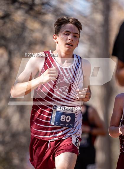 Thumbnail 3 in CHSAA 2A Cross Country Final photogallery.