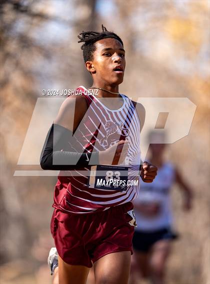 Thumbnail 2 in CHSAA 2A Cross Country Final photogallery.