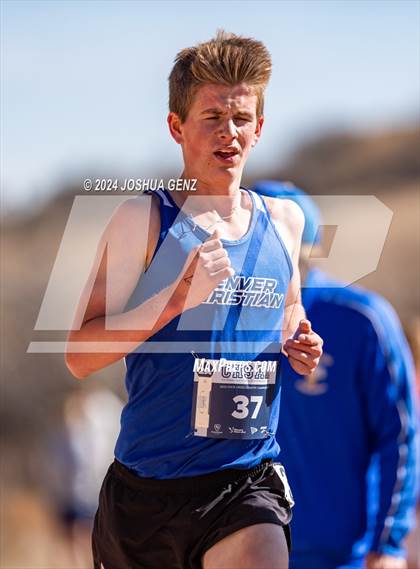 Thumbnail 3 in CHSAA 2A Cross Country Final photogallery.