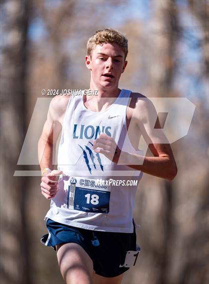 Thumbnail 2 in CHSAA 2A Cross Country Final photogallery.