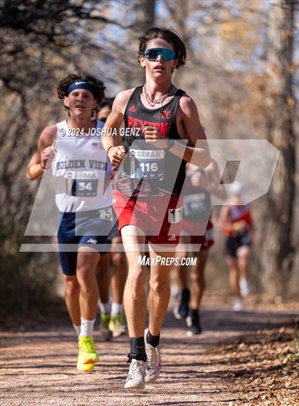 Thumbnail 1 in CHSAA 2A Cross Country Final photogallery.