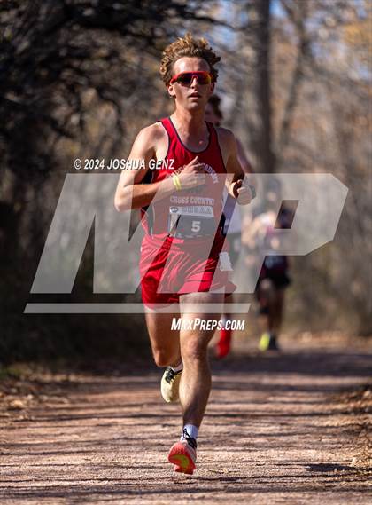 Thumbnail 1 in CHSAA 2A Cross Country Final photogallery.