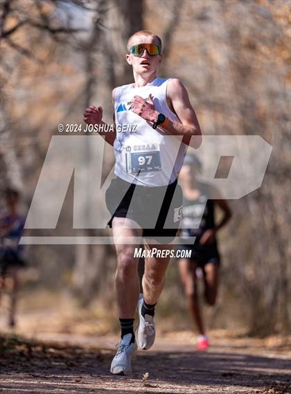Thumbnail 3 in CHSAA 2A Cross Country Final photogallery.