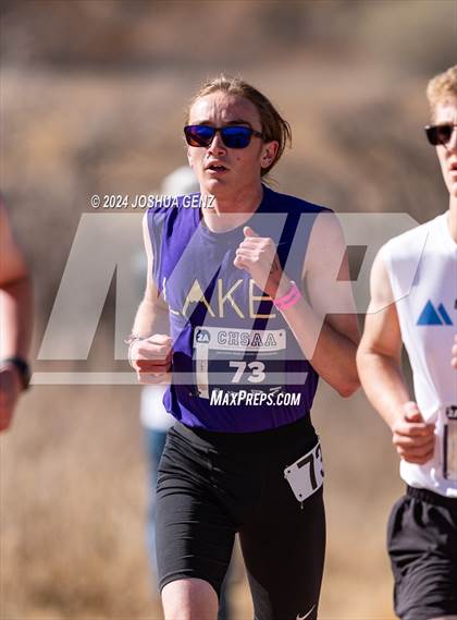 Thumbnail 2 in CHSAA 2A Cross Country Final photogallery.