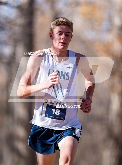 Thumbnail 1 in CHSAA 2A Cross Country Final photogallery.