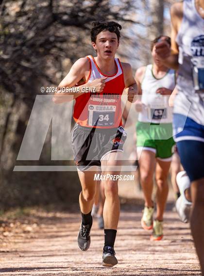 Thumbnail 2 in CHSAA 2A Cross Country Final photogallery.