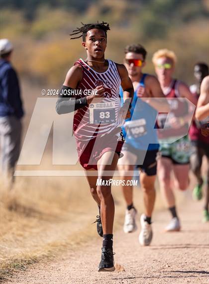 Thumbnail 2 in CHSAA 2A Cross Country Final photogallery.