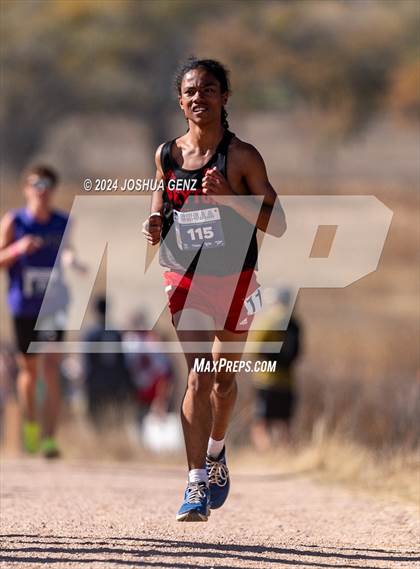 Thumbnail 1 in CHSAA 2A Cross Country Final photogallery.