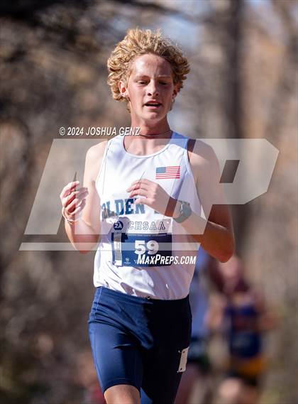 Thumbnail 3 in CHSAA 2A Cross Country Final photogallery.