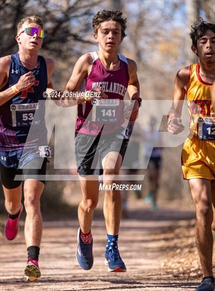 Thumbnail 1 in CHSAA 2A Cross Country Final photogallery.