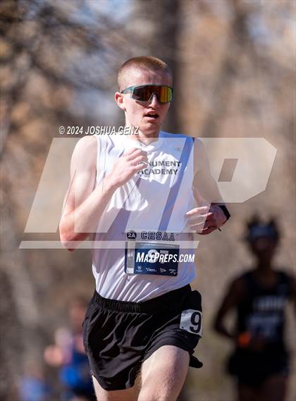 Thumbnail 1 in CHSAA 2A Cross Country Final photogallery.