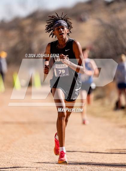 Thumbnail 2 in CHSAA 2A Cross Country Final photogallery.