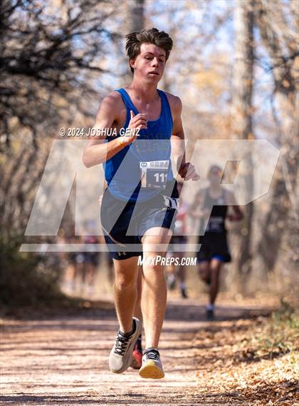 Thumbnail 2 in CHSAA 2A Cross Country Final photogallery.