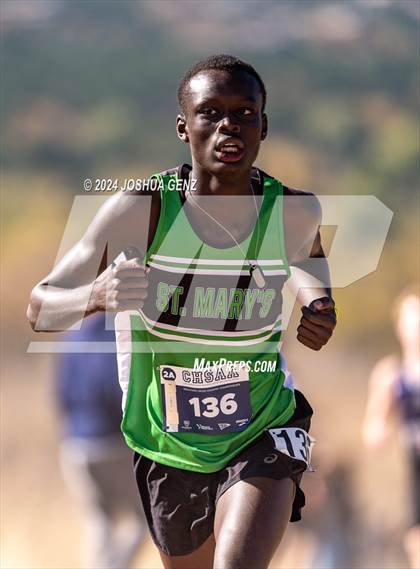 Thumbnail 3 in CHSAA 2A Cross Country Final photogallery.