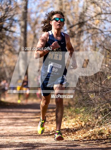 Thumbnail 2 in CHSAA 2A Cross Country Final photogallery.