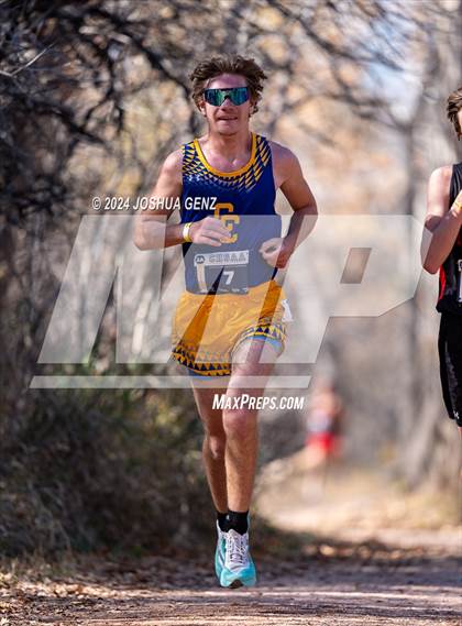 Thumbnail 2 in CHSAA 2A Cross Country Final photogallery.