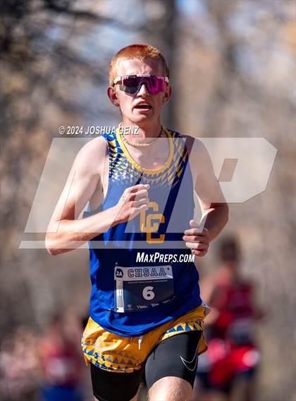 Thumbnail 3 in CHSAA 2A Cross Country Final photogallery.