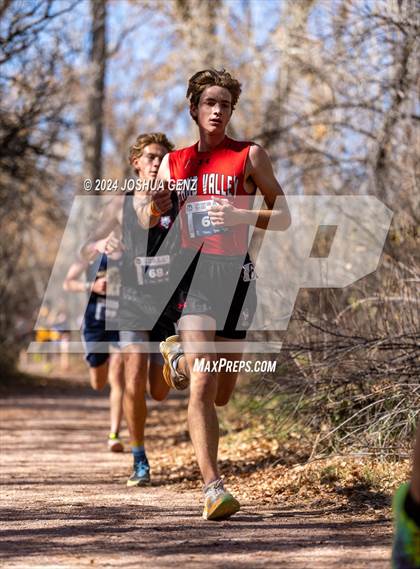 Thumbnail 1 in CHSAA 2A Cross Country Final photogallery.