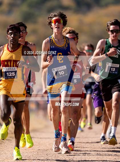 Thumbnail 3 in CHSAA 2A Cross Country Final photogallery.