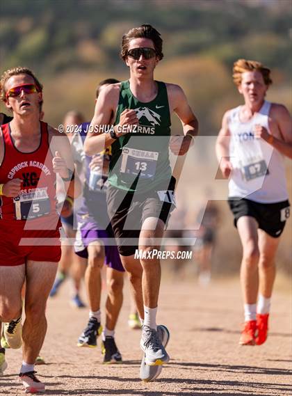 Thumbnail 2 in CHSAA 2A Cross Country Final photogallery.